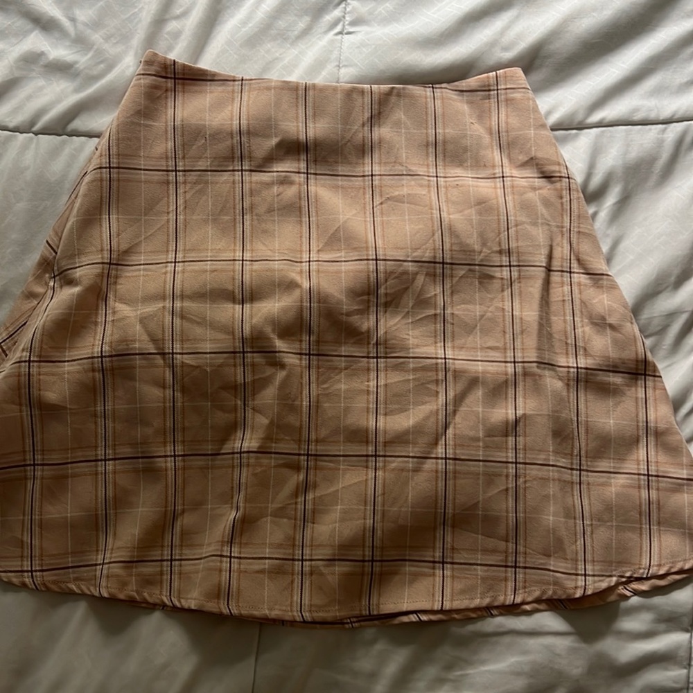 PRINCESS POLLY PLAID MINI SKIRT